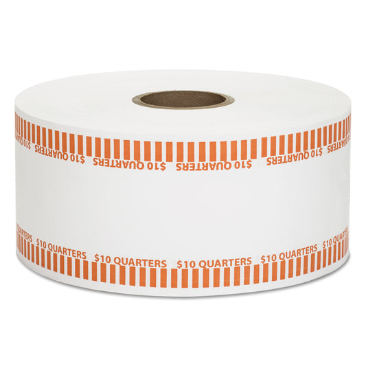 PAP-R Products Automatic Coin Rolls, Quarters, $10, 1900 Wrappers/Roll (50025)