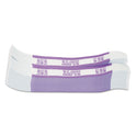 PAP-R Products Currency Straps, Violet, $2,000 in $20 Bills, 1000 Bands/Pack (402000)