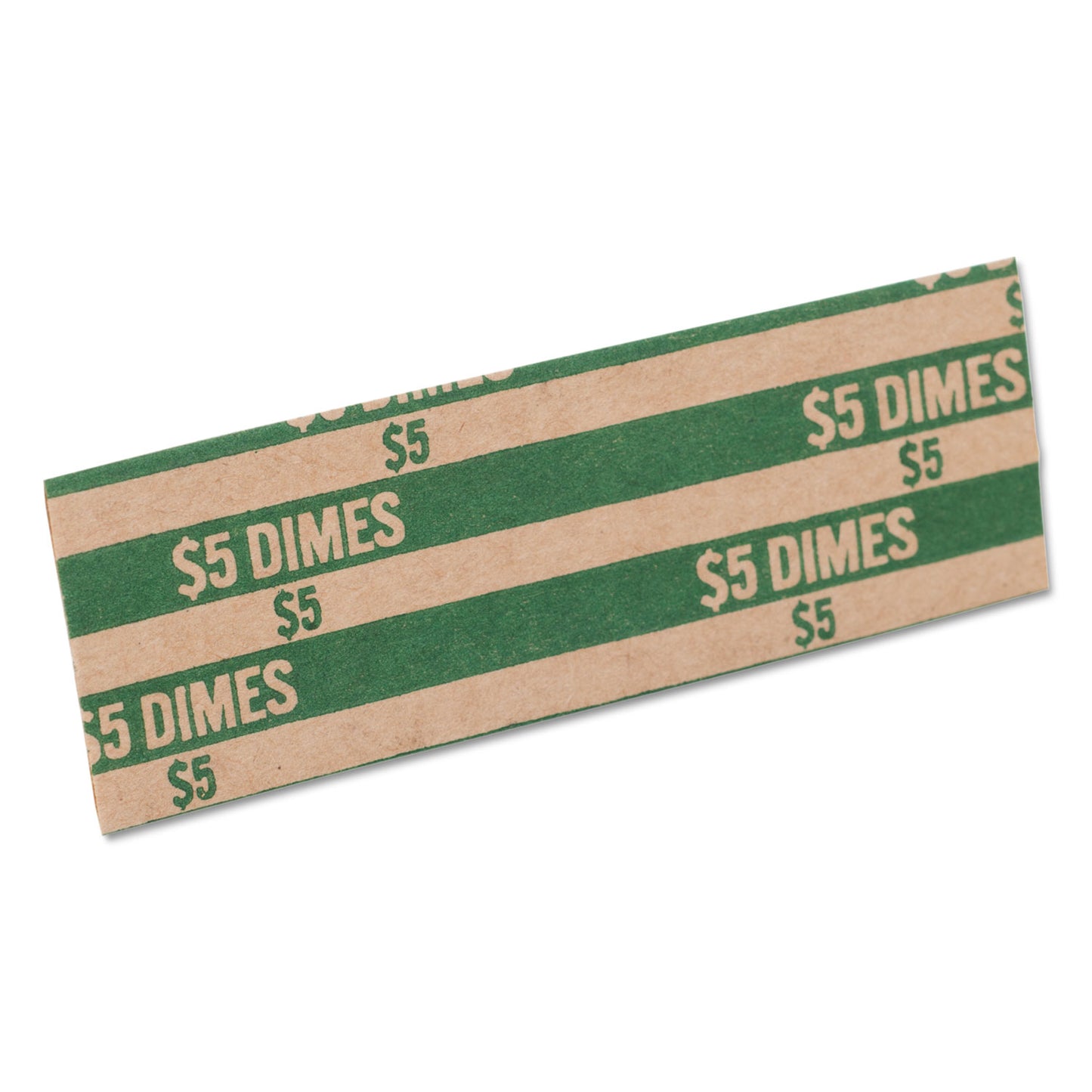 PAP-R Products Flat Coin Wrappers, Dimes, $5, 1000 Wrappers/Box (30010)