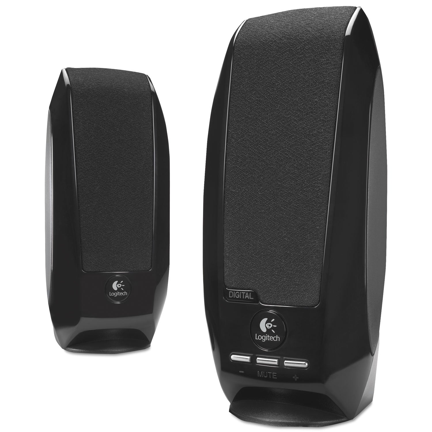 Logitech S150 2.0 USB Digital Speakers, Black (980000028)