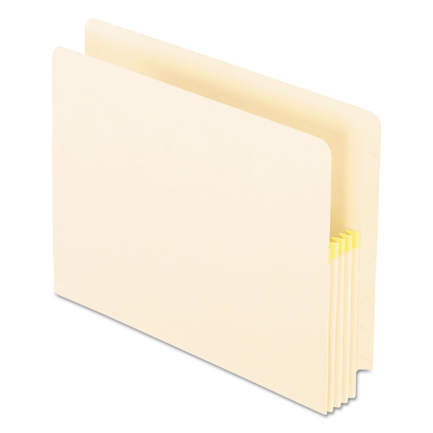 Pendaflex Convertible End Tab File Pockets, 3.5" Expansion, Letter Size, Manila, 25/Box (12832)