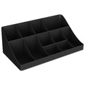 Mind Reader 11-Compartment Coffee Condiment Organizer, 18.25 x 6.63 x 9.78, Black (COMORGBLK)