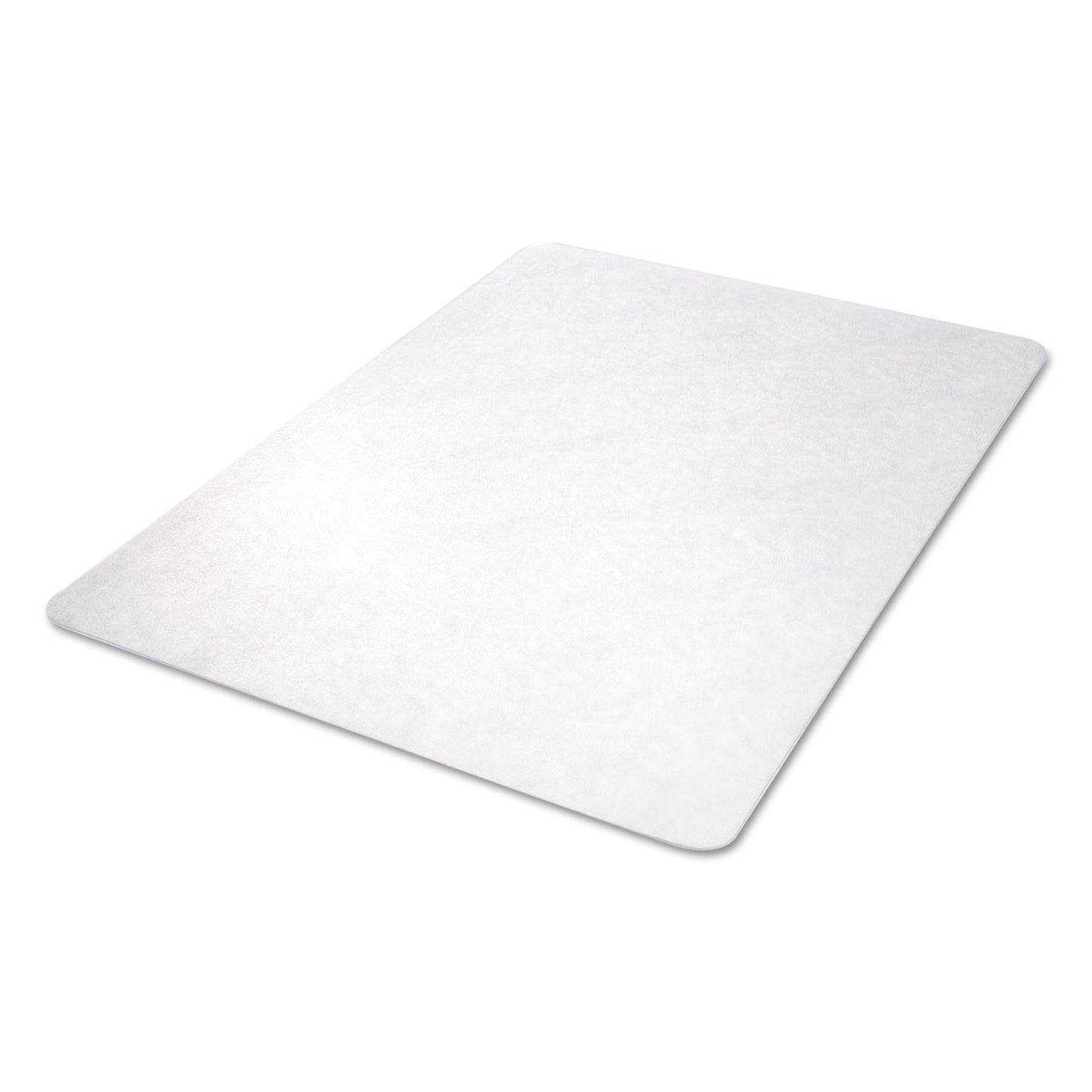 Deflecto EconoMat All Day Use Chair Mat for Hard Floors, Rolled Packed, 45 x 53, Clear (CM21242COM)