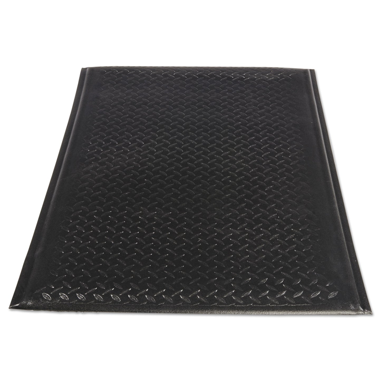 Guardian Soft Step Supreme Anti-Fatigue Floor Mat, 24 x 36, Black (24020301DIAM)