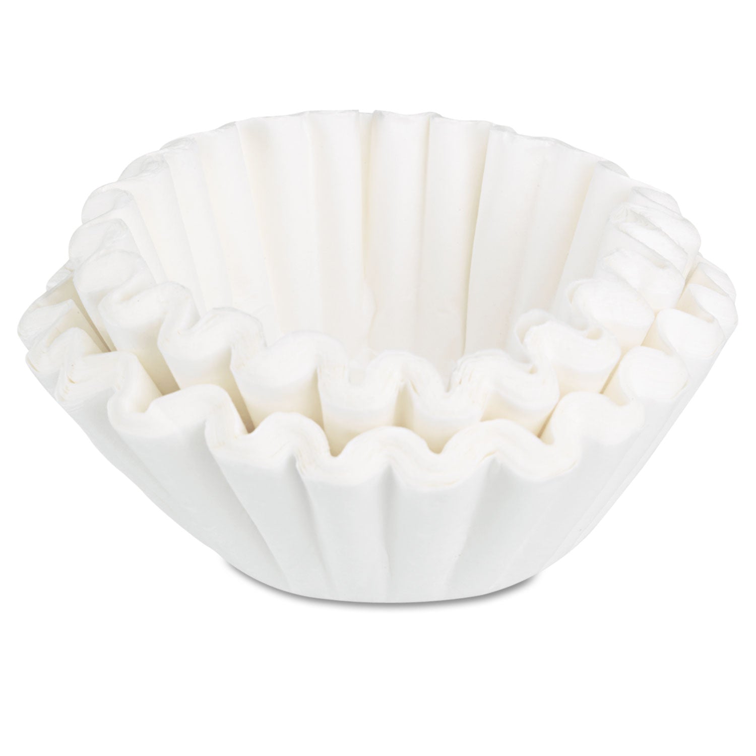 BUNN Coffee Filters, 8 to 12 Cup Size, Flat Bottom, 100/Pack (BCF100B)