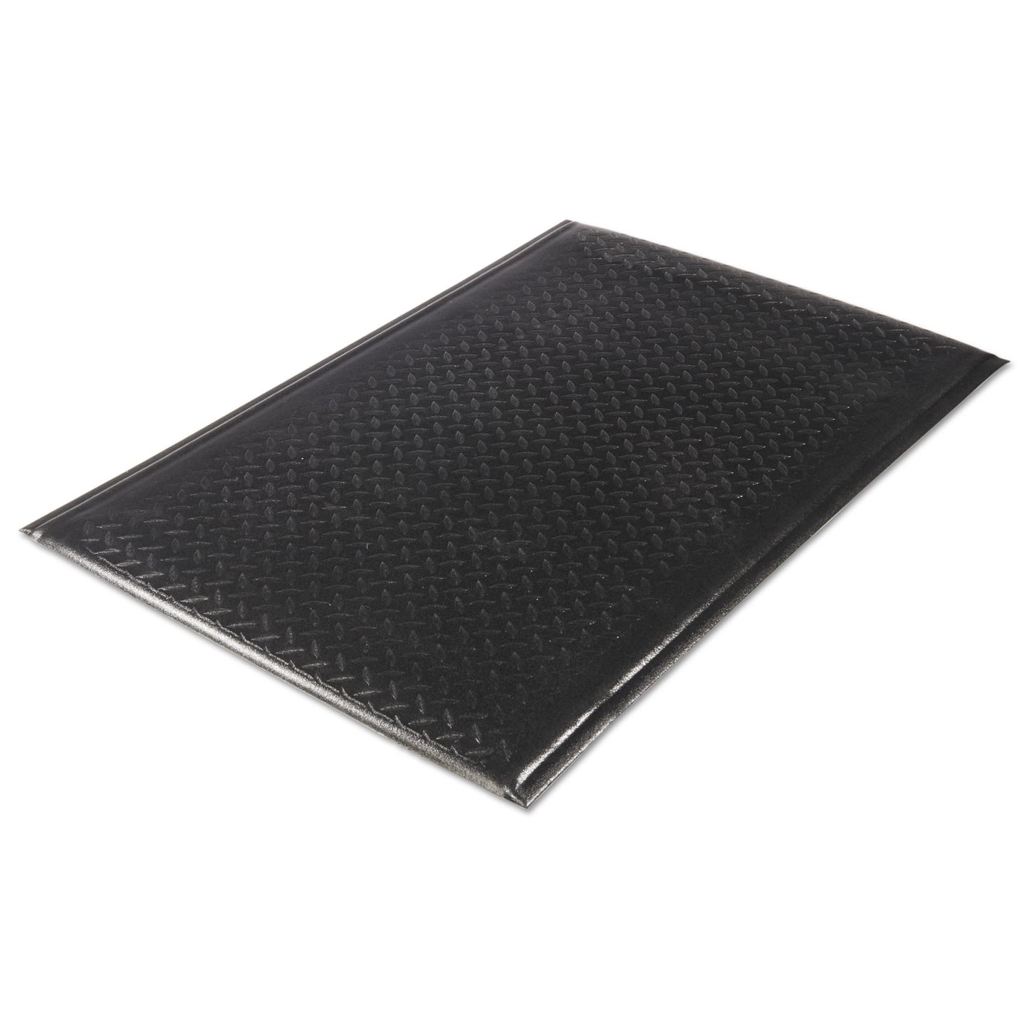 Guardian Soft Step Supreme Anti-Fatigue Floor Mat, 36 x 60, Black (24030501DIAM)