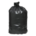 Classic Linear Low-Density Can Liners, 56 gal, 0.9 mil, 43" x 47", Black, 10 Bags/Roll, 10 Rolls/Carton (434722G)