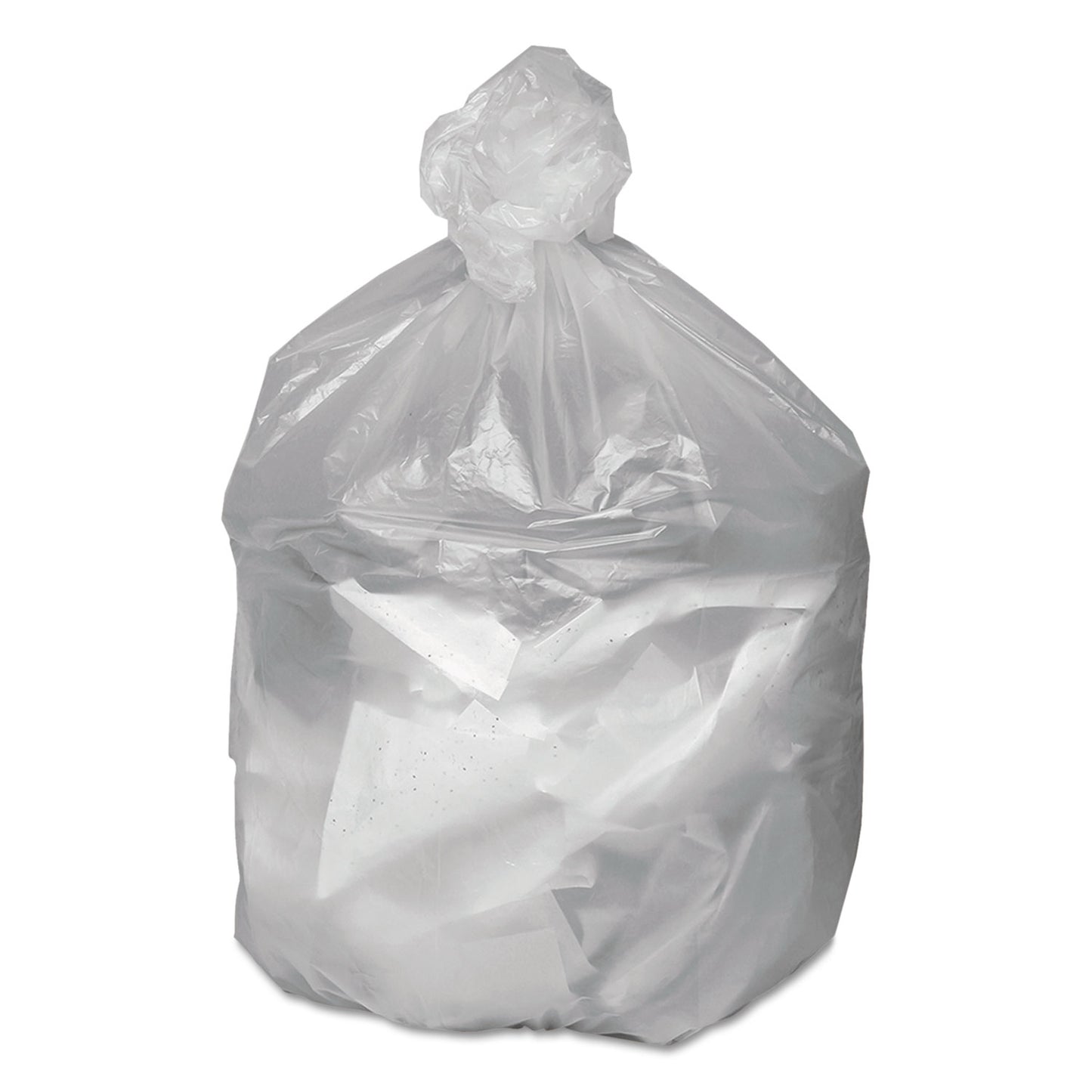 n Tuff Waste Can Liners, 16 gal, 6 mic, 24" x 31", Natural, 50 Bags/Roll, 20 Rolls/Carton (GNT2433)