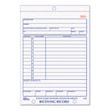 Rediform Receiving Record Book, Three-Part Carbonless, 5.56 x 7.94, 50 Forms Total (2L260)