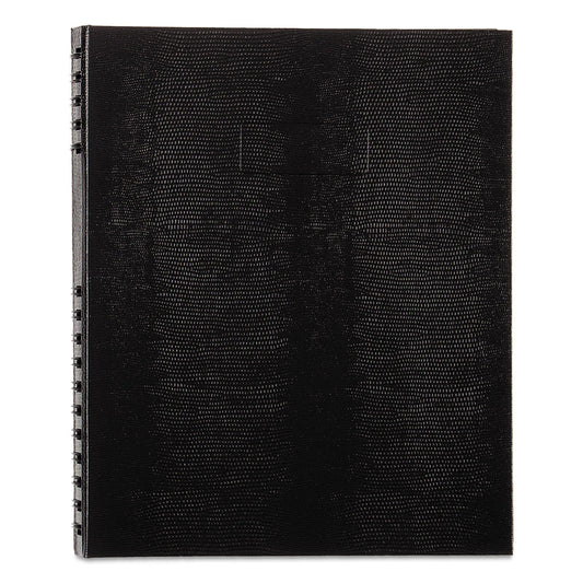 Blueline NotePro Notebook, 1-Subject, Medium/College Rule, Black Cover, (100) 11 x 8.5 Sheets (A10200BLK)