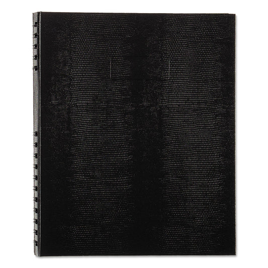 Blueline NotePro Notebook, 1-Subject, Medium/College Rule, Black Cover, (150) 11 x 8.5 Sheets (A10300BLK)