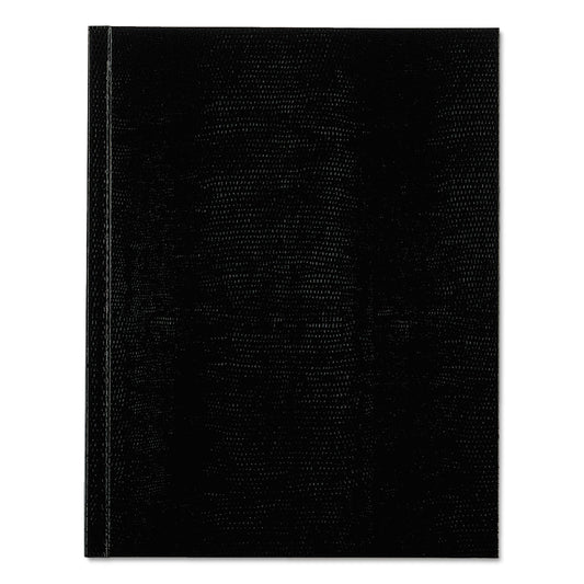 Blueline Executive Notebook, 1-Subject, Medium/College Rule, Black Cover, (150) 9.25 x 7.25 Sheets (A7BLK)