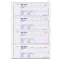 Rediform Money Receipt Book, Softcover, Two-Part Carbonless, 7 x 2.75, 4 Forms/Sheet, 200 Forms Total (8L806)