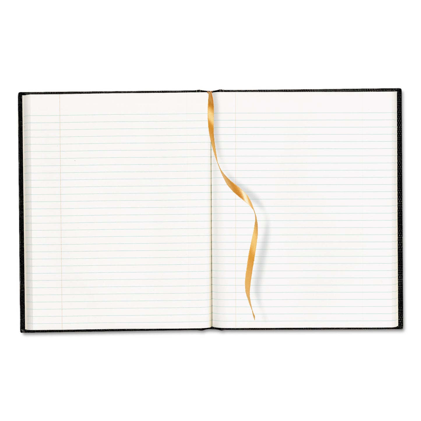 Blueline Executive Notebook with Ribbon Bookmark, 1-Subject, Medium/College Rule, Blue Cover, (75) 11 x 8.5 Sheets (A1082)