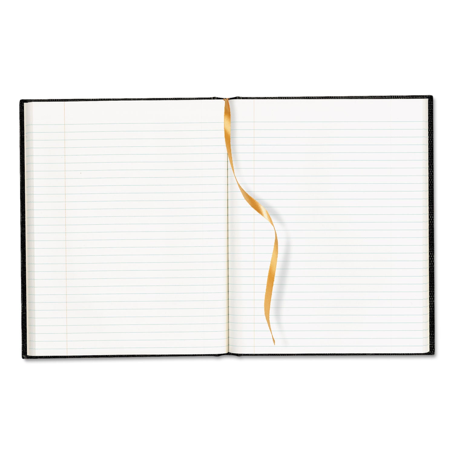 Blueline Executive Notebook with Ribbon Bookmark, 1-Subject, Medium/College Rule, Blue Cover, (75) 11 x 8.5 Sheets (A1082)