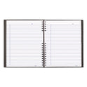 Blueline NotePro Notebook, 1-Subject, Medium/College Rule, Black Cover, (100) 11 x 8.5 Sheets (A10200BLK)