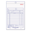 Rediform Purchase Order Book, 12 Lines, Two-Part Carbonless, 5.5 x 7.88, 50 Forms Total (1L140)