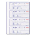 Rediform Receipt Book, Two-Part Carbonless, 7 x 2.75, 4 Forms/Sheet, 400 Forms Total (8L816)