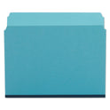 Pendaflex Pressboard Expanding File Folders, Straight Tabs, Letter Size, 1" Expansion, Blue, 25/Box (9200)