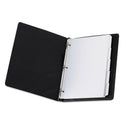 Oxford Custom Label Tab Dividers with Self-Adhesive Tab Labels, 5-Tab, 11 x 8.5, White, 25 Sets (11314)