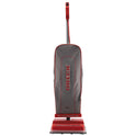 Oreck U2000R-1 Upright Vacuum, 12" Cleaning Path, Red/Gray