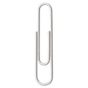 Acco Paper Clips, #1, Smooth, Silver, 100 Clips/Box, 10 Boxes/Pack (72380)