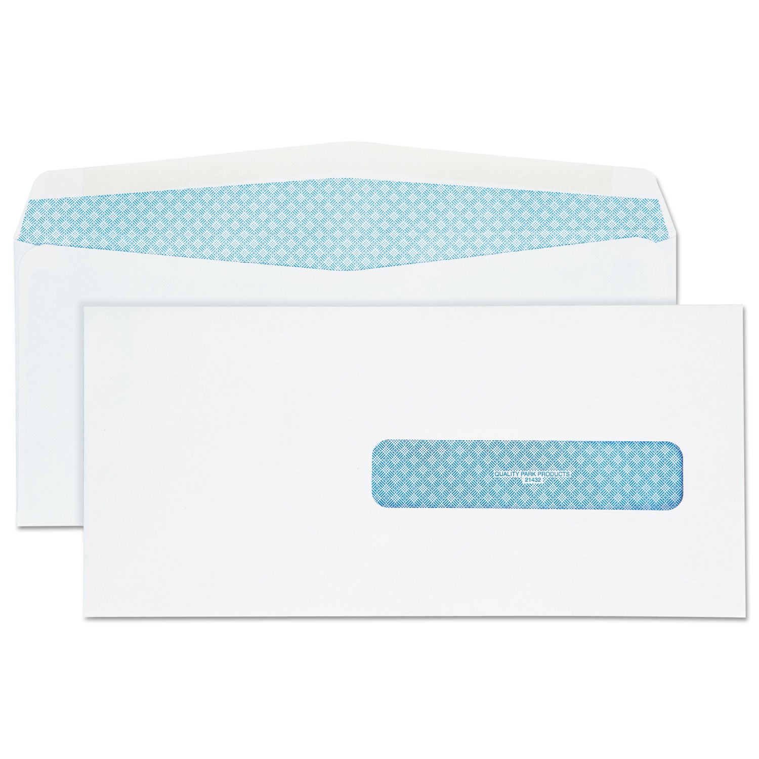 Quality Park Security Tinted Insurance Claim Form Envelope, Address Window, Commercial Flap, Redi-Seal Closure, 4.5 x 9.5, White, 500/Box (21438)