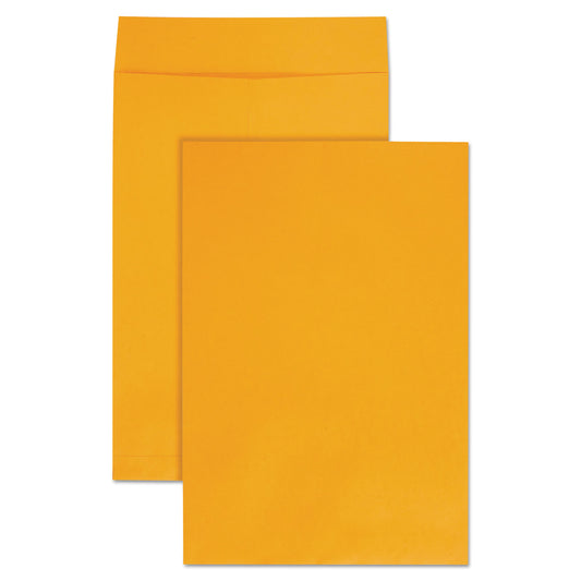 Quality Park Jumbo Size Kraft Envelope, Cheese Blade Flap, Fold-Over Closure, 12.5 x 18.5, Brown Kraft, 25/Pack (42353)
