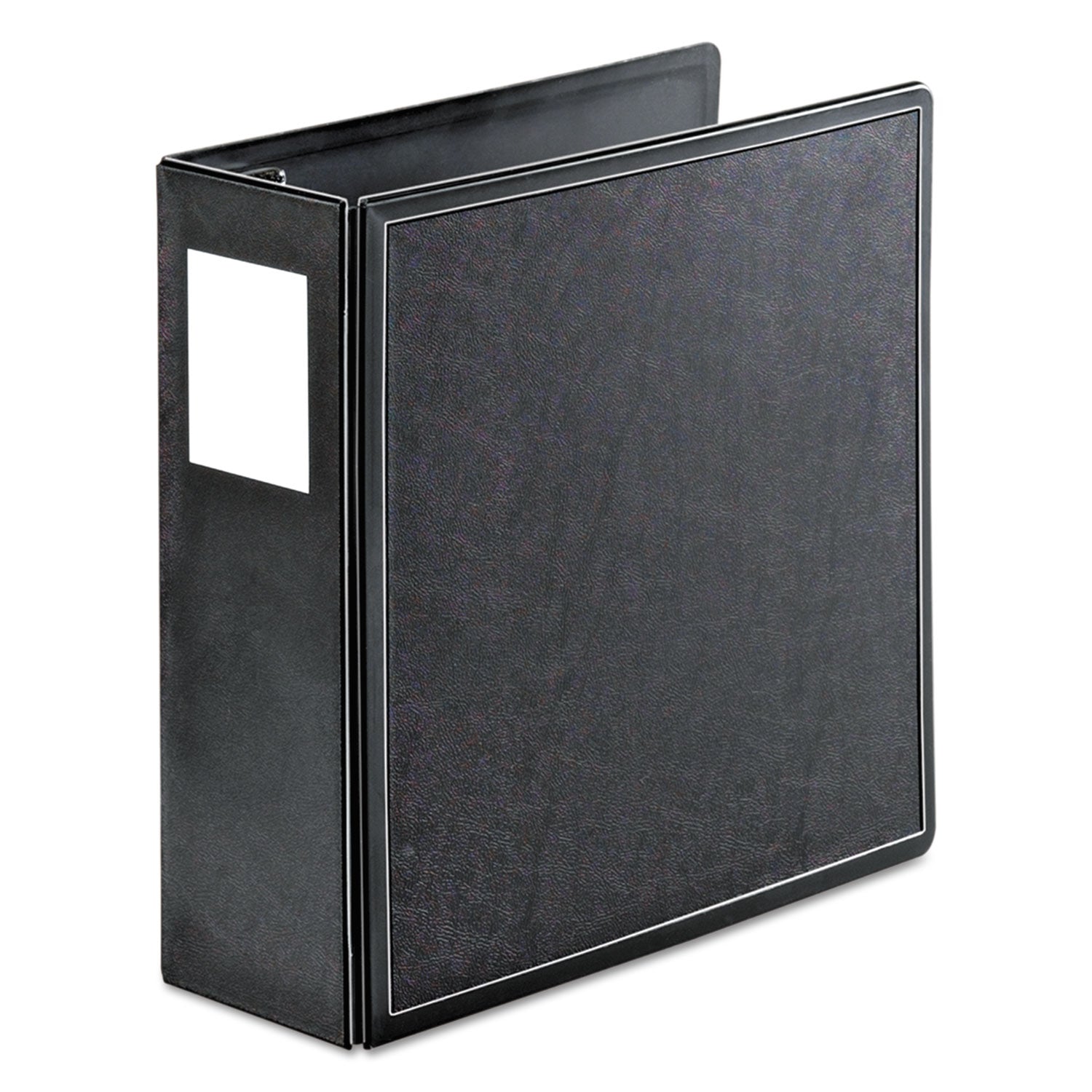 Cardinal SuperLife Easy Open Locking Slant-D Ring Binder, 3 Rings, 4" Capacity, 11 x 8.5, Black (14042)