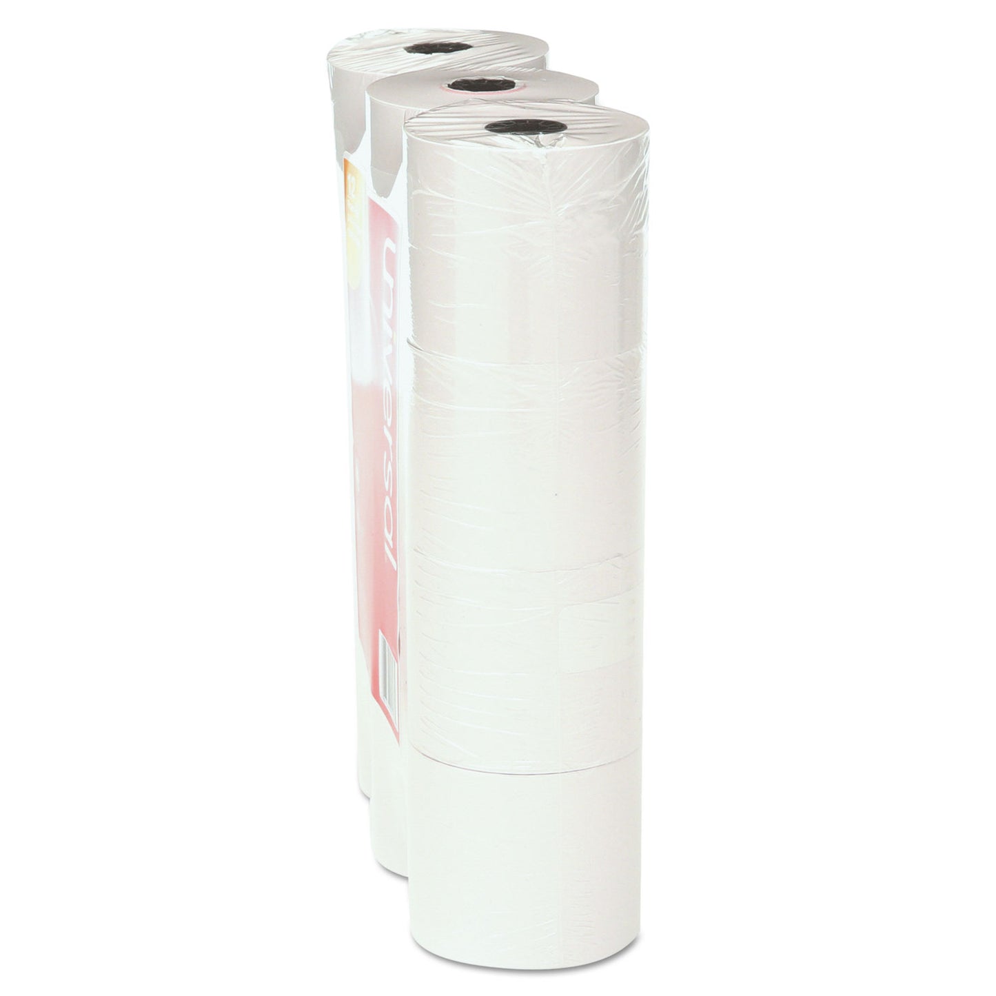 Universal Impact and Inkjet Print Bond Paper Rolls, 0.5" Core, 2.25" x 130 ft, White, 12/Pack (35715GN)