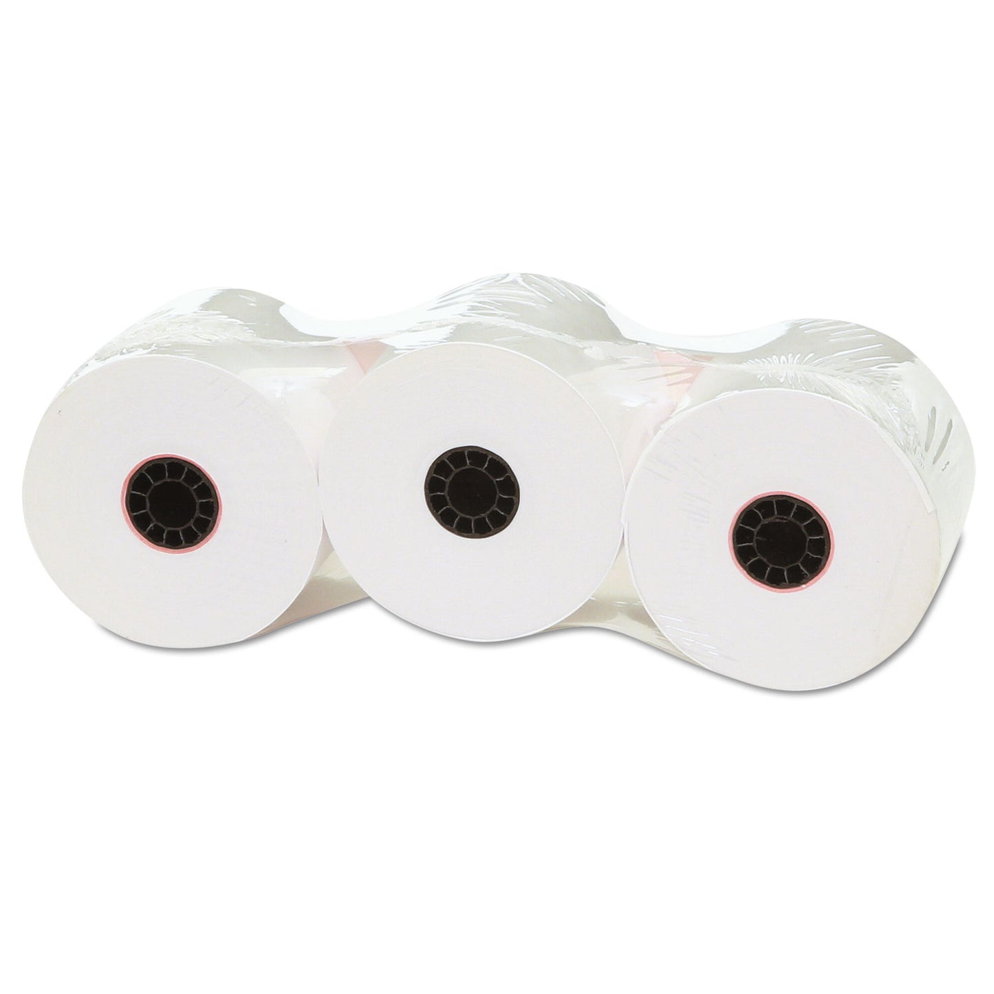 Universal Impact and Inkjet Print Bond Paper Rolls, 0.5" Core, 2.25" x 150 ft, White, 3/Pack (35720)