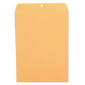 Universal Kraft Clasp Envelope, #90, Square Flap, Clasp/Gummed Closure, 9 x 12, Brown Kraft, 100/Box (35264)