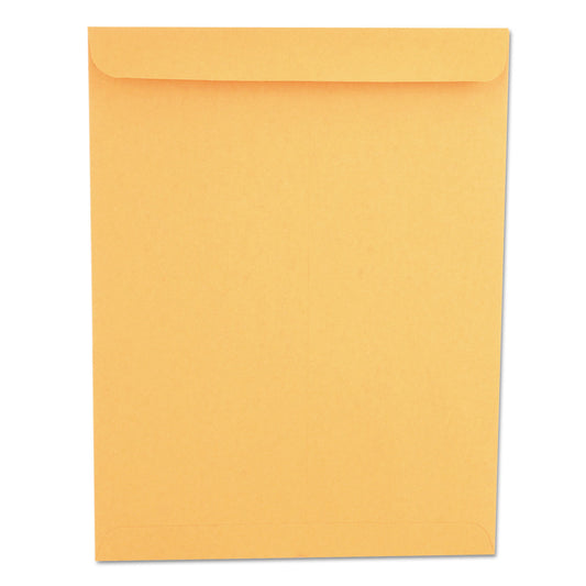 Universal Catalog Envelope, 28 lb Bond Weight Kraft, #13 1/2, Square Flap, Gummed Closure, 10 x 13, Brown Kraft, 250/Box (44165)