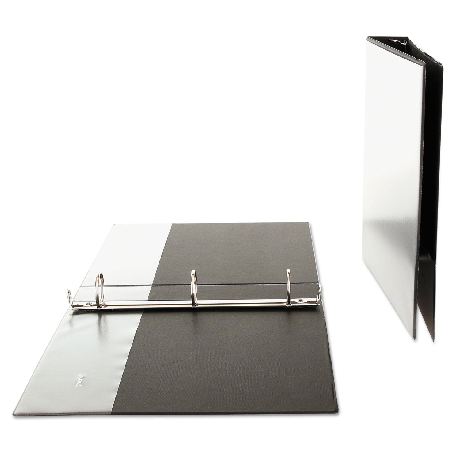 Universal Economy Round Ring View Binder, 3 Rings, 1.5" Capacity, 11 x 8.5, Black (20971)