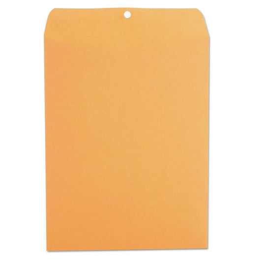 Universal Kraft Clasp Envelope, #93, Square Flap, Clasp/Gummed Closure, 9.5 x 12.5, Brown Kraft, 100/Box (35265)