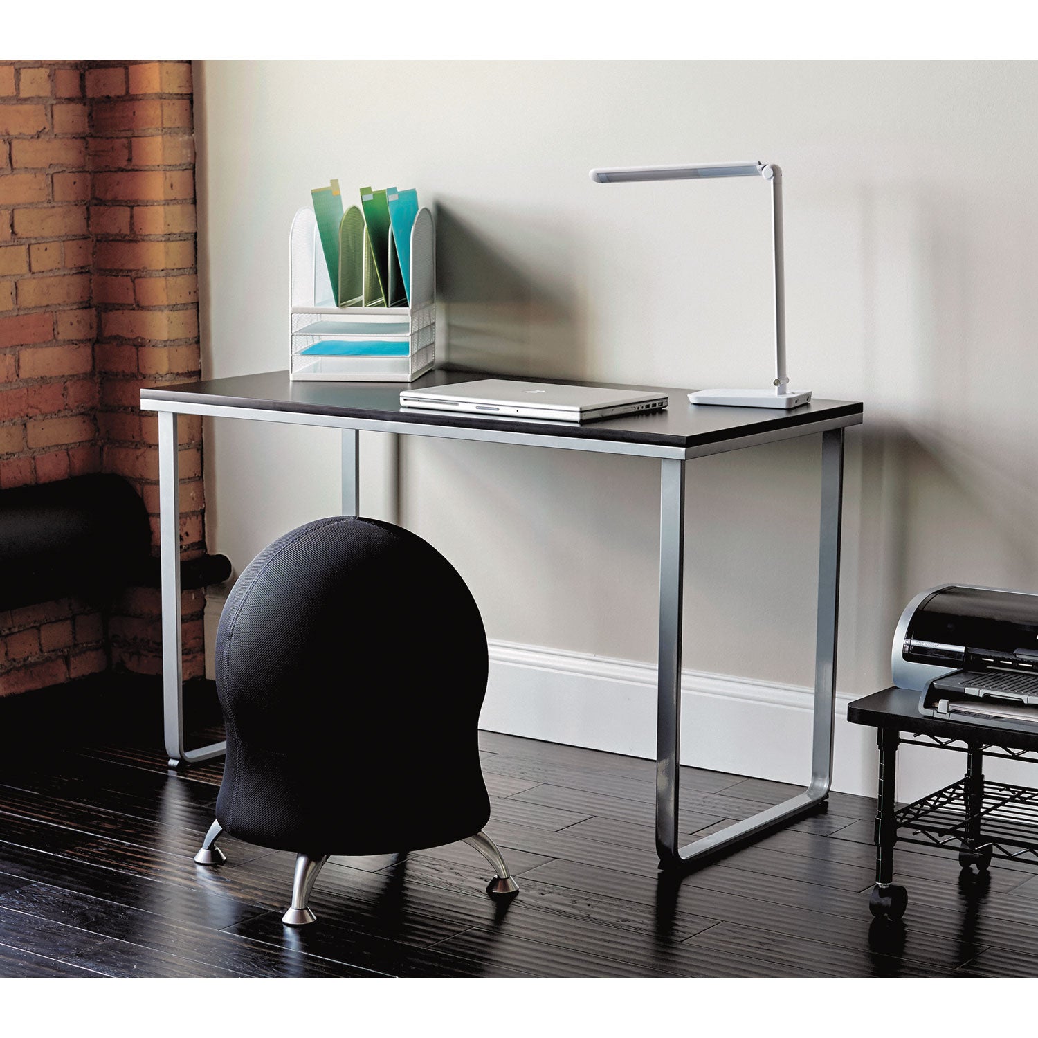 Safco Onyx Mesh Desk Organizer with Five Vertical and Three Horizontal Sections, Letter Size Files, 11.5" x 9.5" x 13", White (3266WH)