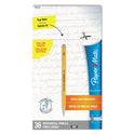 Paper Mate Sharpwriter Mechanical Pencil Value Pack, 0.7 mm, HB (#2), Black Lead, Classic Yellow Barrel, 36/Box (1921221C)