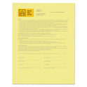 Xerox Revolution Digital Carbonless Paper, 1-Part, 8.5 x 11, Canary, 500/Ream (3R12437)