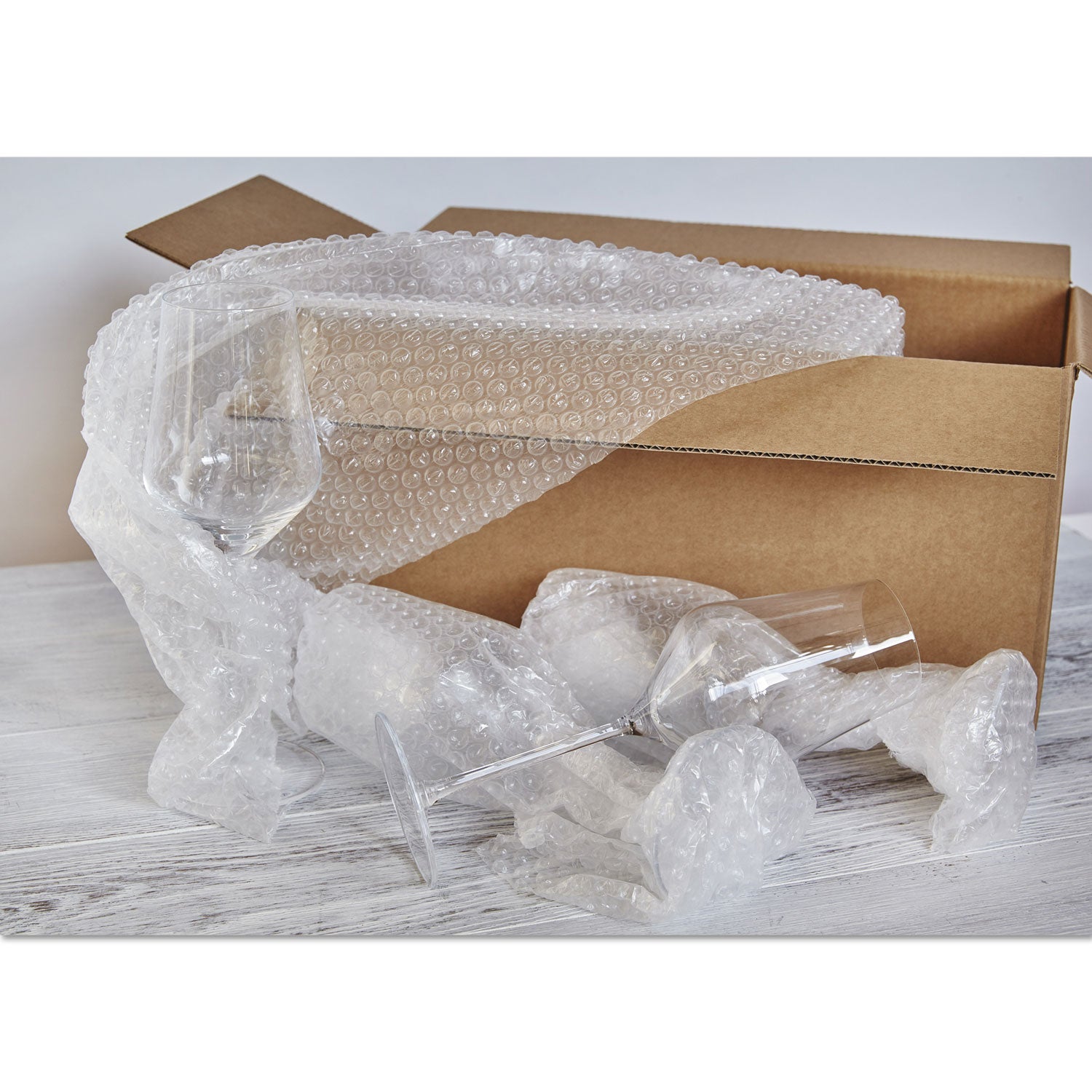 Sealed Air Bubble Wrap Cushioning Material, 0.19" Thick, 12" x 30 ft (19338)