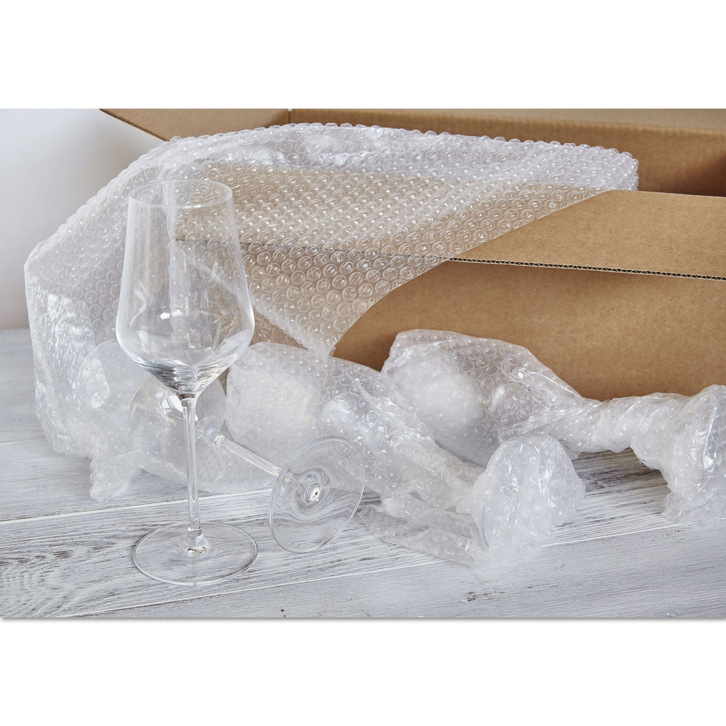 Sealed Air Bubble Wrap Cushioning Material, 0.31" Thick, 12" x 100 ft (91145)