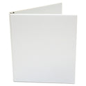 Universal Economy Round Ring View Binder, 3 Rings, 0.5" Capacity, 11 x 8.5, White (20952)