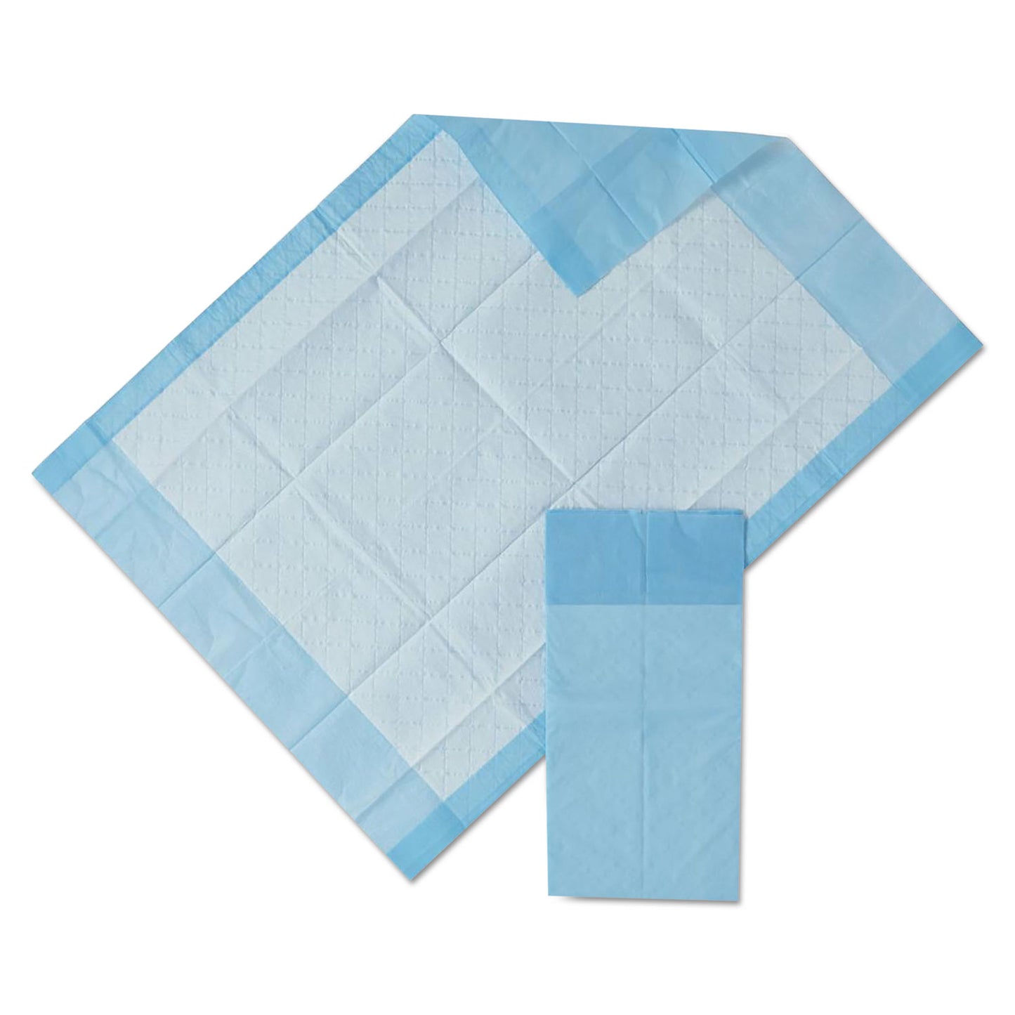 Medline Protection Plus Disposable Underpads, 17" x 24", Blue, 25/Bag (MSC281224C)