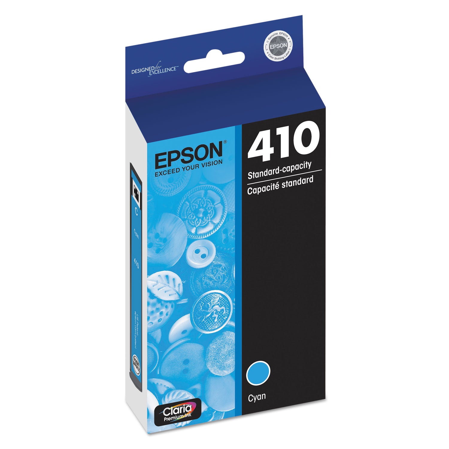 Epson T410220-S (410) Ink, Cyan