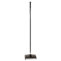 Rubbermaid Commercial Floor and Carpet Sweeper, 44" Handle, Black/Gray (421288BLA)