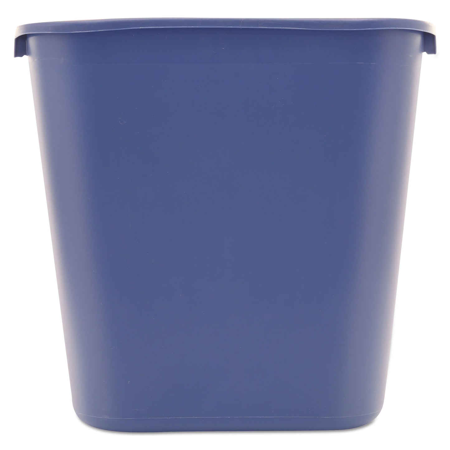 Rubbermaid Commercial Deskside Recycling Container, Medium, 28.13 qt, Plastic, Blue (295673BE)