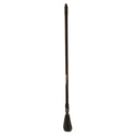 Rubbermaid Commercial Angled Lobby Broom, Poly Bristles, 35" Handle, Black (637400BLA)