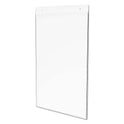 Deflecto Classic Image Single-Sided Wall Sign Holder, Plastic, 11 x 17 Insert, Clear (68001)