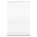 Deflecto Classic Image Double-Sided Sign Holder, 5 x 7 Insert, Clear (69101)