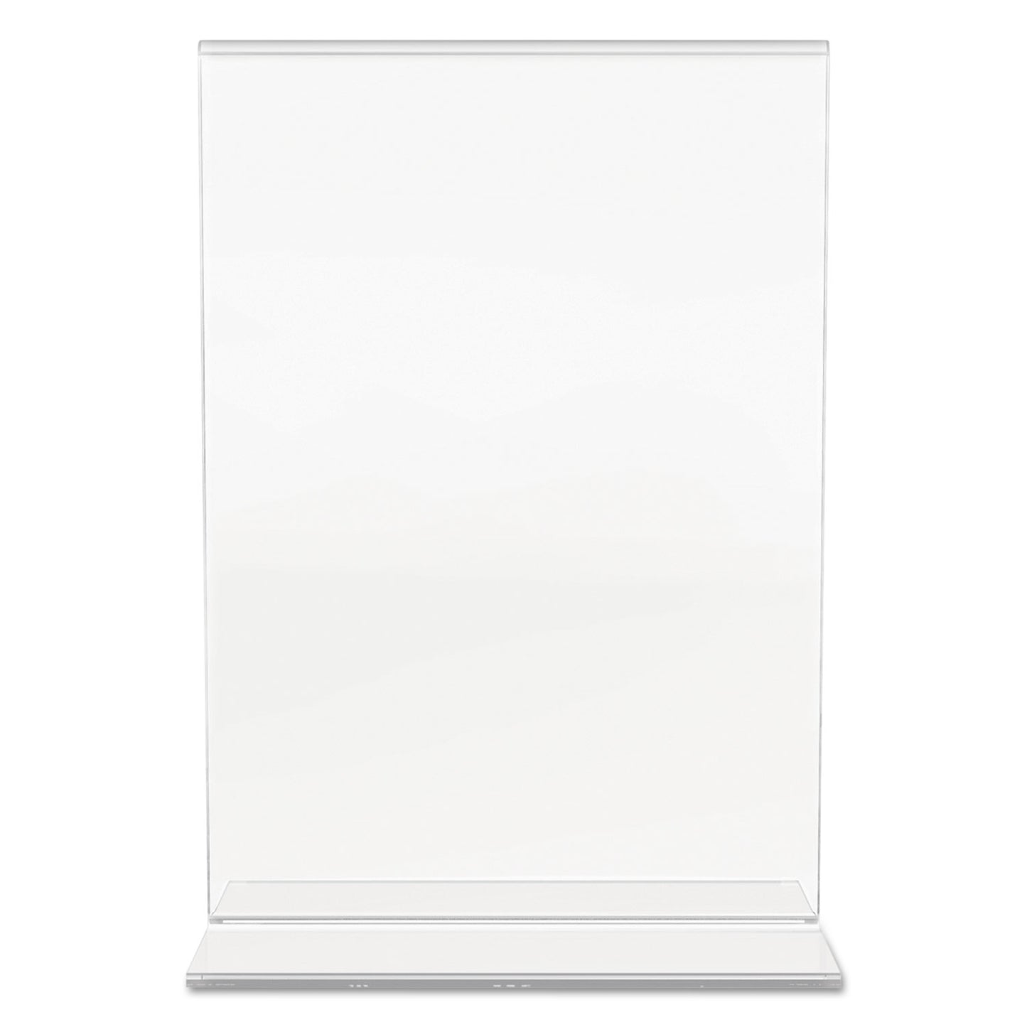 Deflecto Classic Image Double-Sided Sign Holder, 5 x 7 Insert, Clear (69101)