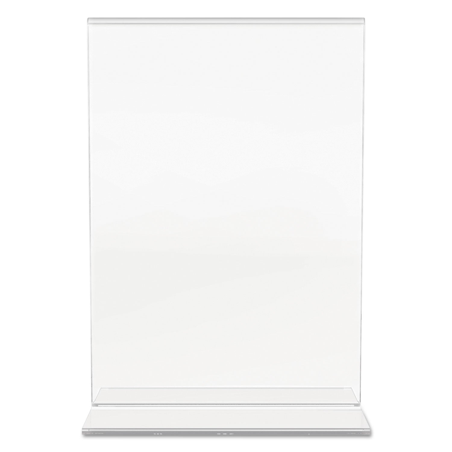 Deflecto Classic Image Double-Sided Sign Holder, 5 x 7 Insert, Clear (69101)